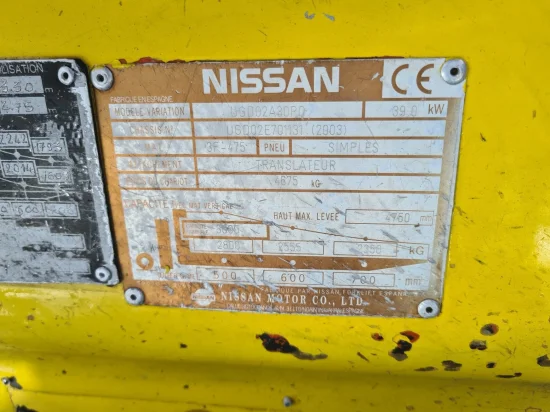 targonca NISSAN/UNICARRIERS