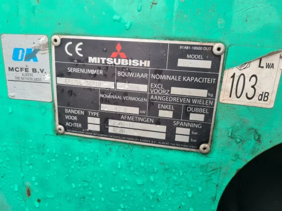 targonca MITSUBISHI