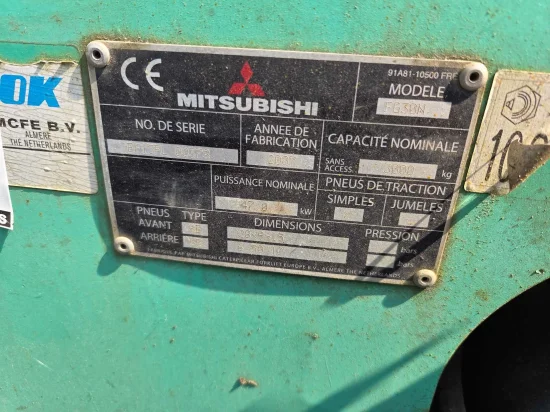 targonca MITSUBISHI