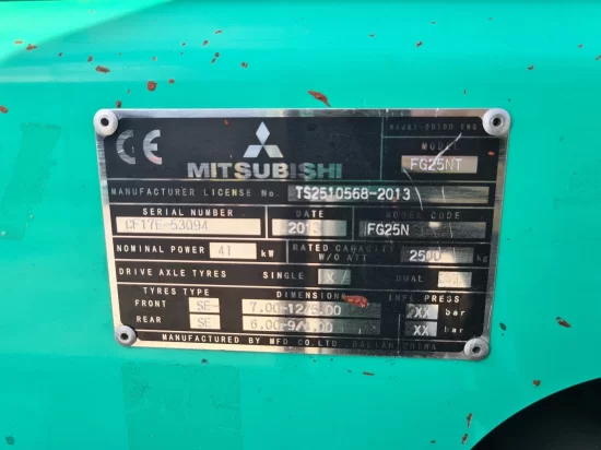 targonca MITSUBISHI
