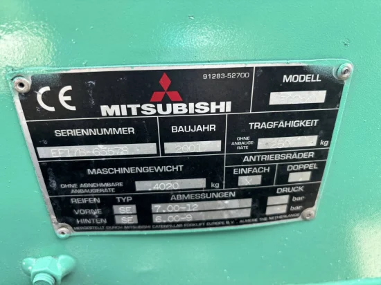 targonca MITSUBISHI