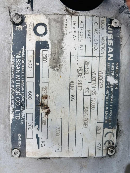 targonca NISSAN/UNICARRIERS