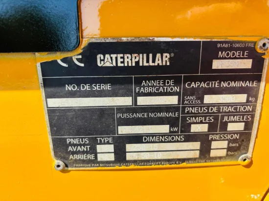 targonca CATERPILLAR