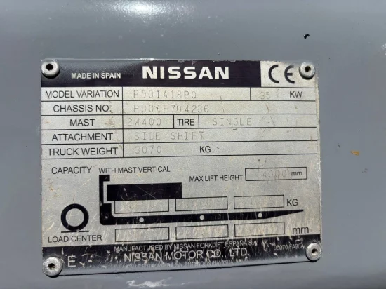 targonca NISSAN/UNICARRIERS