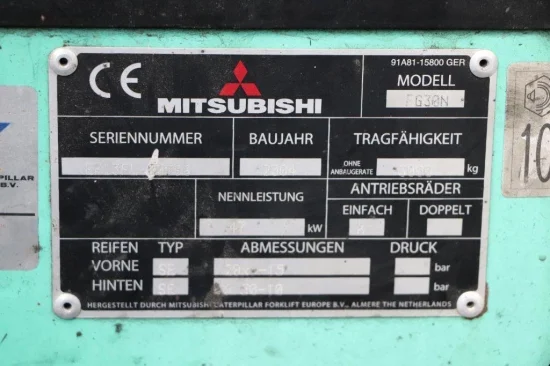 targonca MITSUBISHI