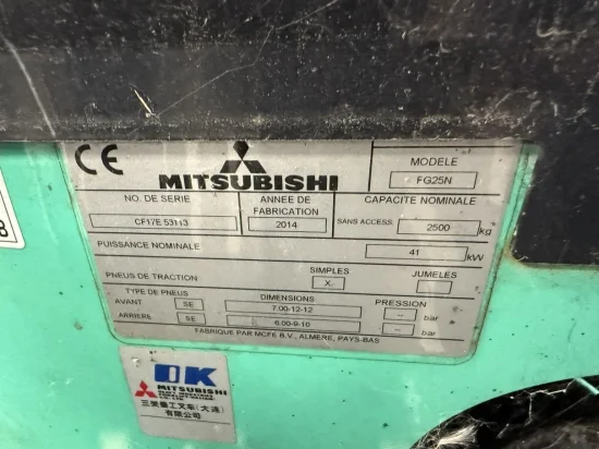 targonca MITSUBISHI